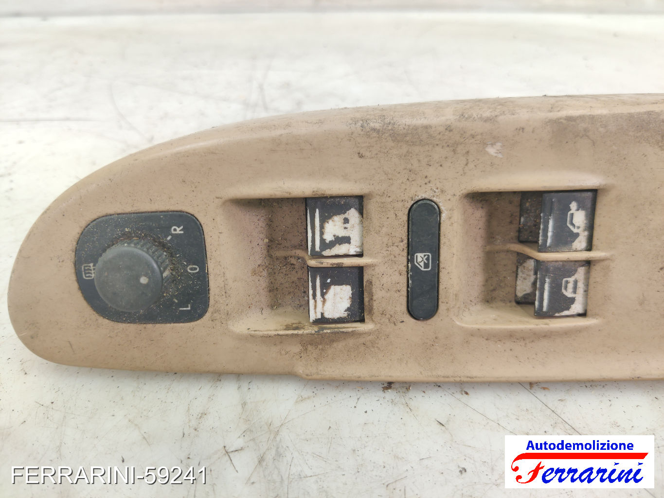 Pulsantiera Tastiera Alzavetro SEAT LEON 1M1 1999-2006 sinistra, sx, frontale 8