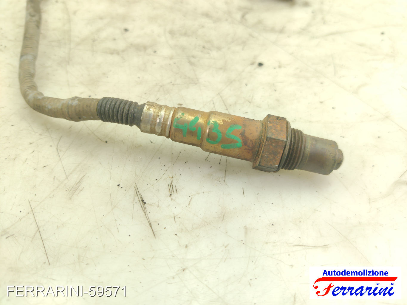 sensore scarico lambda 4 pin Sonda Lambda OPEL AGILA B H08 1.2 2008-2012 8