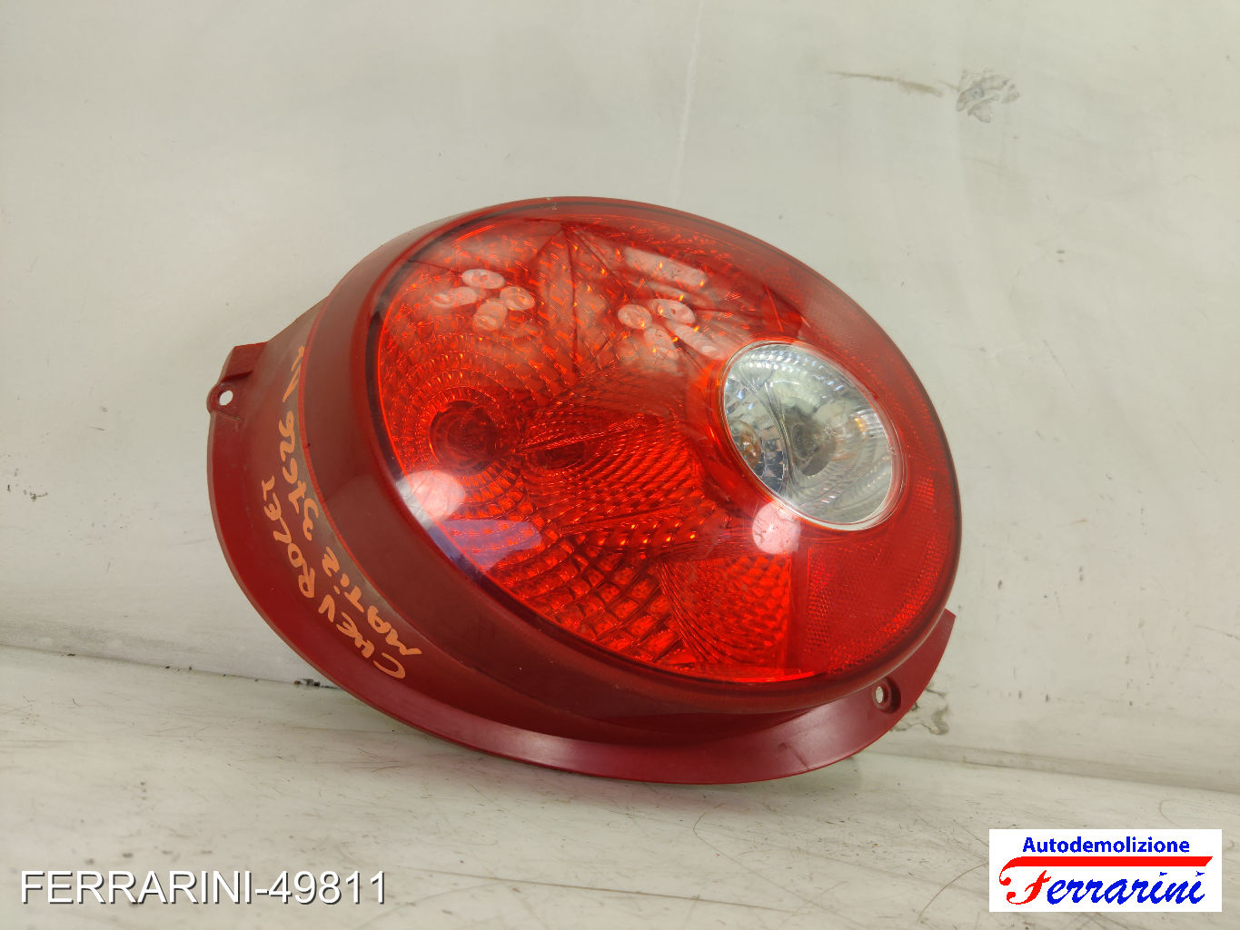 Fanalino Stop Posteriore CHEVROLET MATIZ M200, M250 2007-2013 destro, dx 8