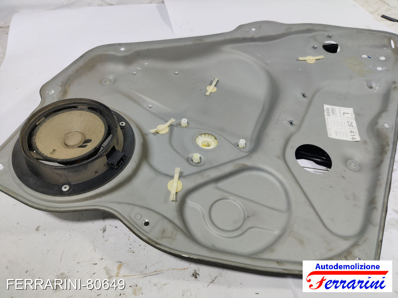 Alzavetro MERCEDES CLASSE A W169 2004-2012 sinistro, sx, posteriore, post
