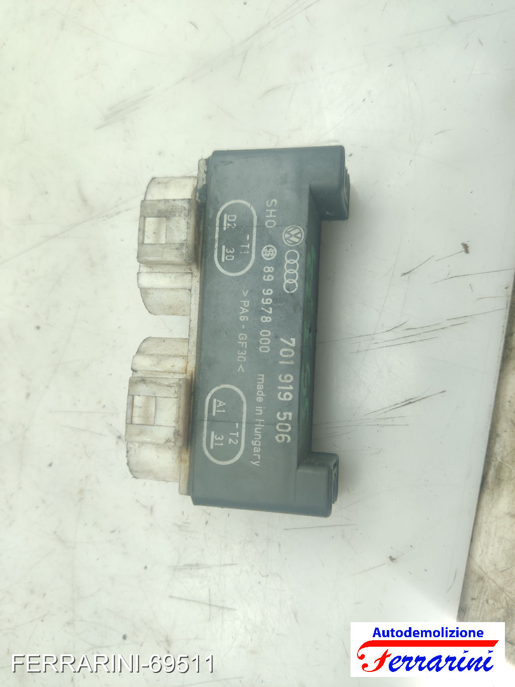 Centralina Ventola Radiatore VW TRANSPORTER 4 70A, 70H, 7DA, 7DH 2.4 D 6