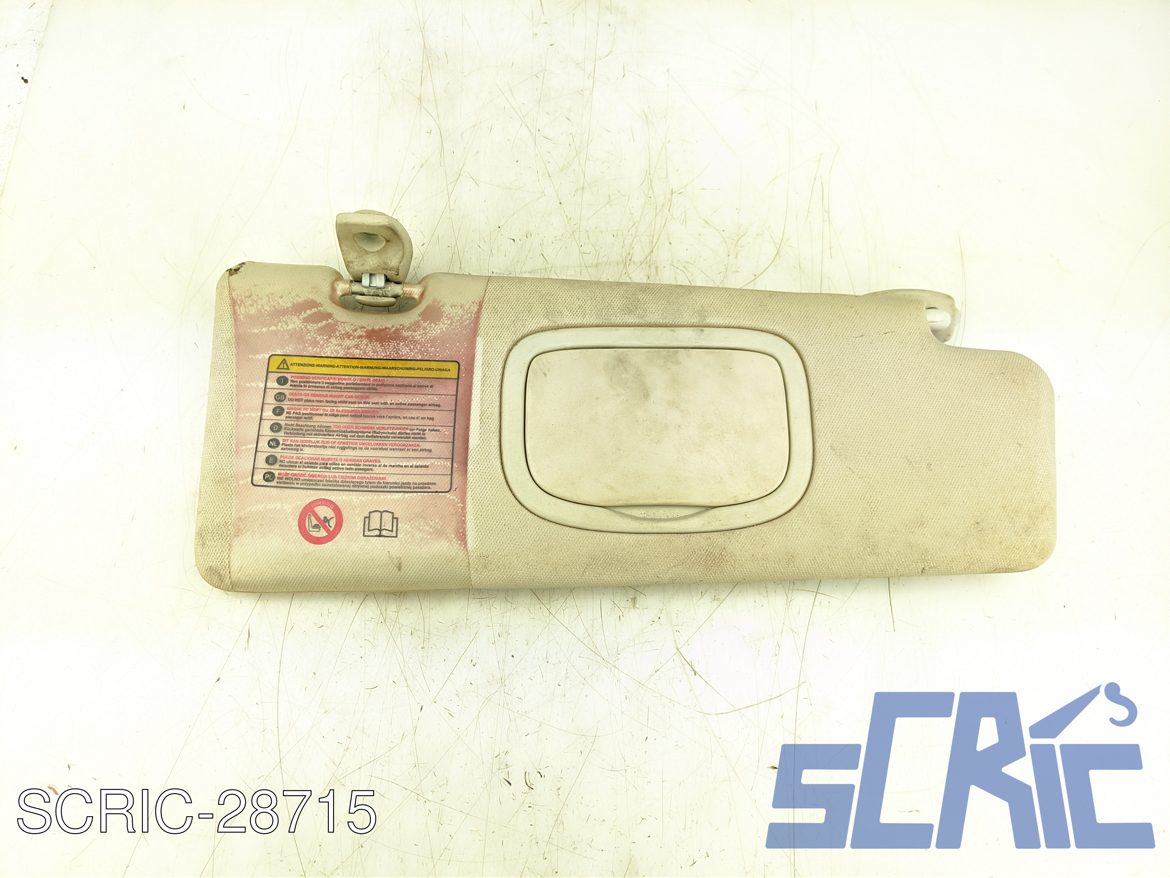 Aletta Parasole FIAT CROMA 194 2005-2011 destro, dx 735398879