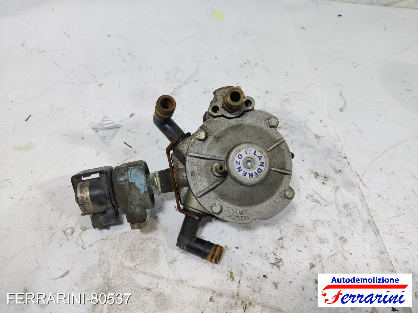 Riduttore polmone GPL elettrovalvola LANCIA YPSILON 843 1.4 LPG 2010-2011