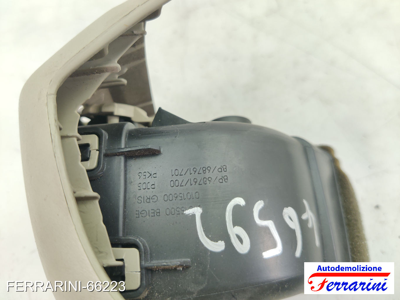 Bocchetta Areazione NISSAN MICRA 3 K12 2003-2010 sinistra, sx, frontale 6