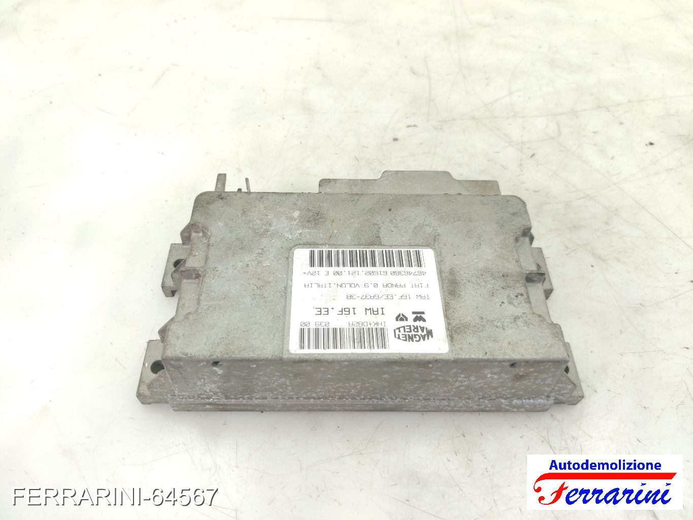 Centralina Motore FIAT PANDA 141 900 1992-1996 46746380, 46421700, 46545145