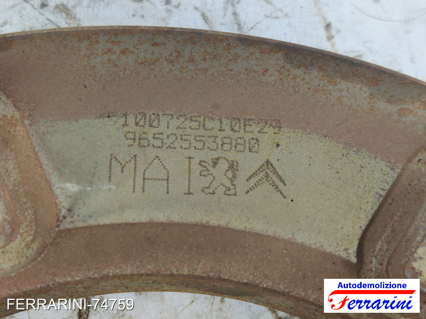 Volano CITROEN C4 GRAND PICASSO 1 UA 2.0 HDI 165 2010-2013 0532R2, 9652553880