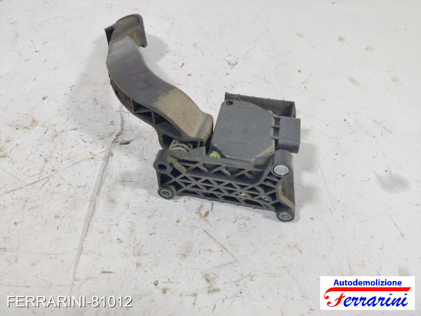 Pedale Acceleratore LANCIA YPSILON 843 1.2 2003-2011 46843403, 18303A