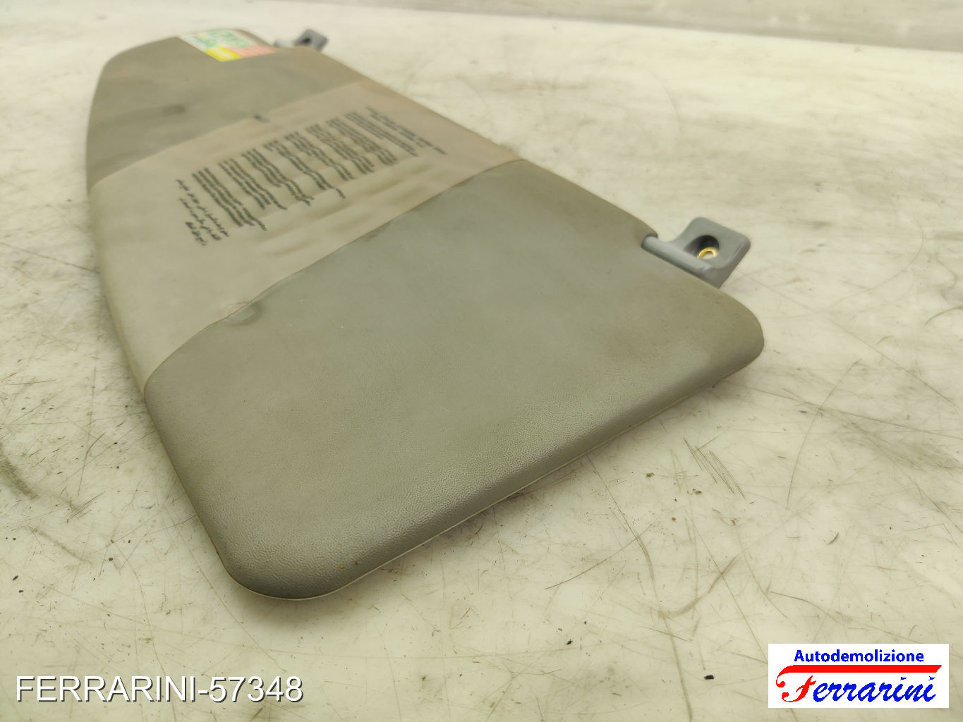 Aletta Parasole FIAT DOBLO 119, 223 2003-2010 sinistro, sx 735417495, 735294018 9