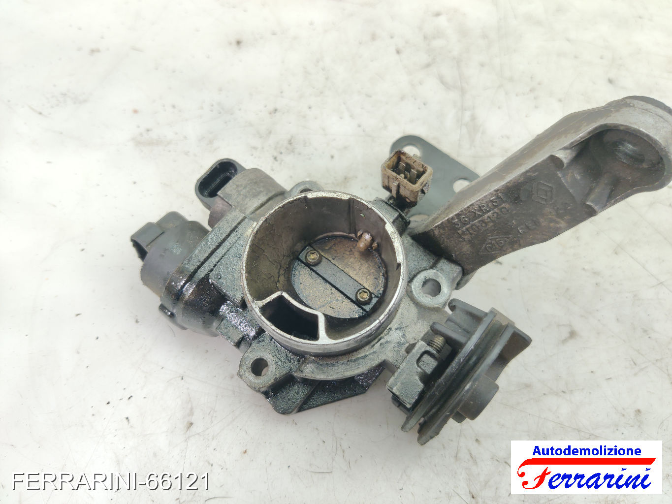 Corpo Farfallato RENAULT CLIO 2 BB, CB 1.2 1998-2010 7700108120, 7700105042