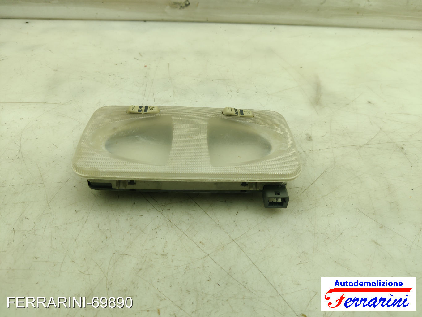 Plafoniera FIAT PUNTO 188 1999-2010 anteriore, frontale centrale, ant 735244963 6