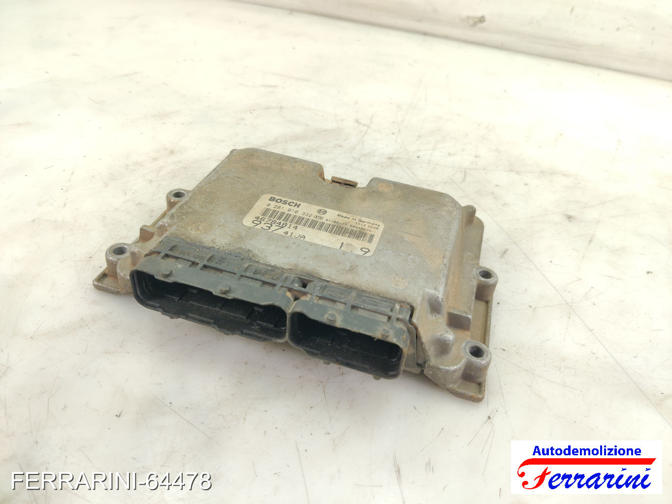 Centralina Motore ALFA ROMEO 147 937 1.9 JTD 2001-2010 46784814, 55185365