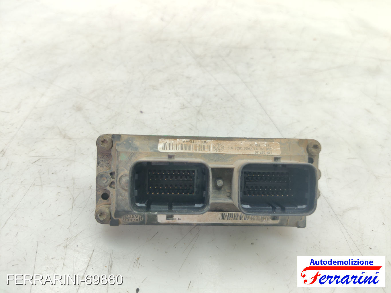 Centralina Motore FIAT PUNTO 188 1.2 60 1999-2010 55181150, 71736339, 46808846