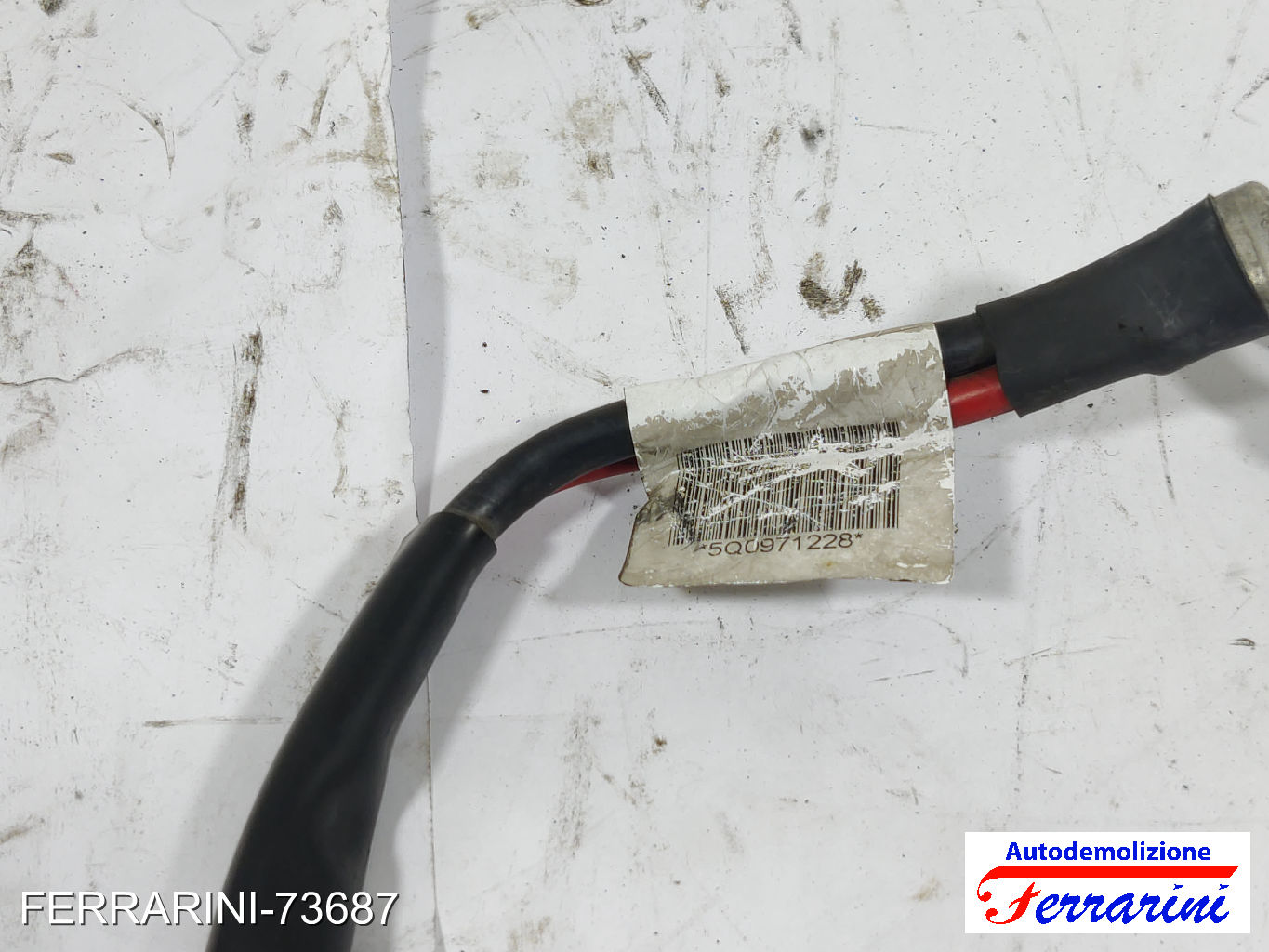 Cavo positivo cablaggio batteria VW GOLF 7 5G1, BE1, BE2, BQ1 2.0 TDI 2012-2020
