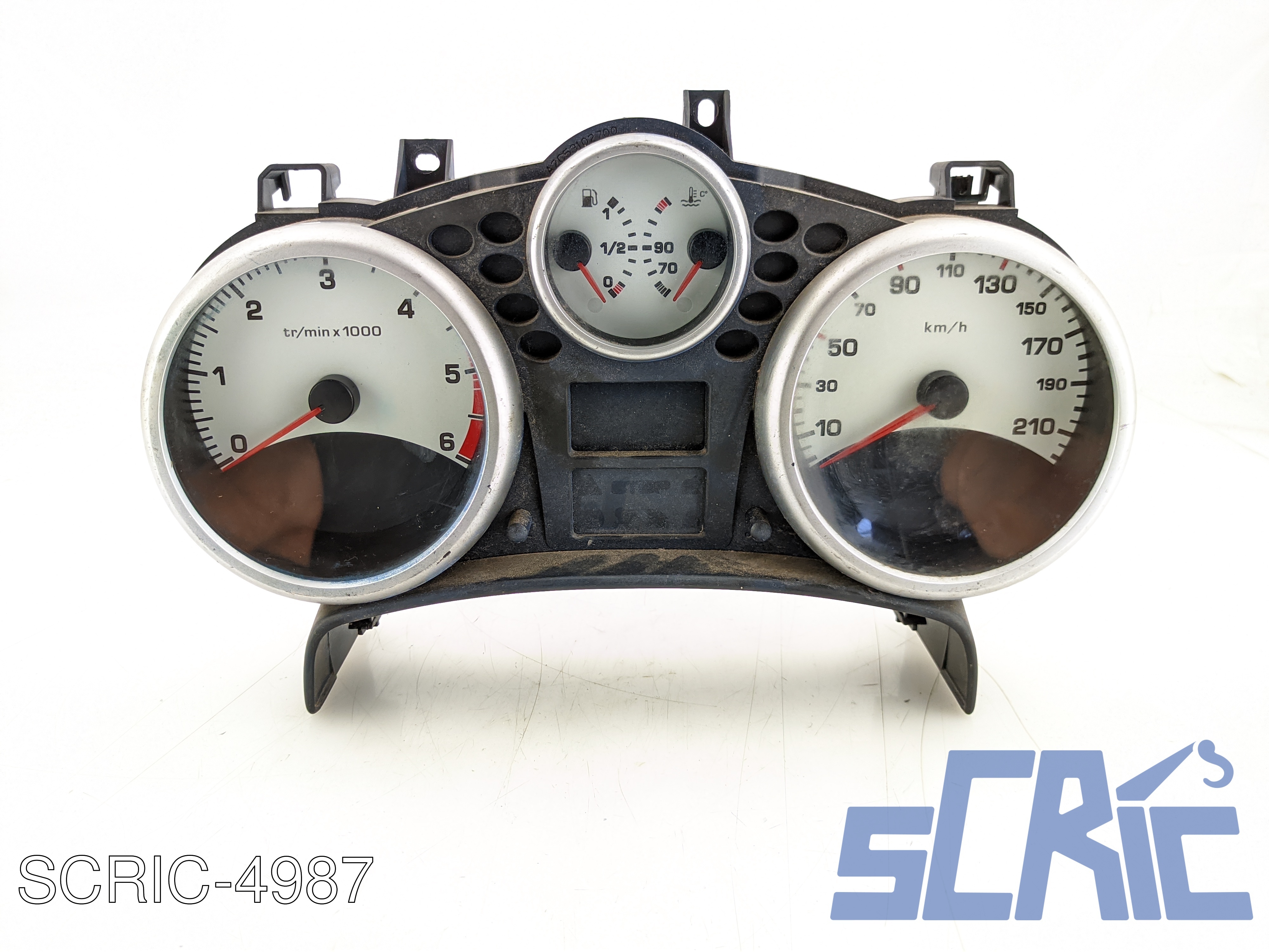 Quadro Contachilometri PEUGEOT 207 WA, WC 1.4 HDI 2006-2015 6103JV, A2C53065547