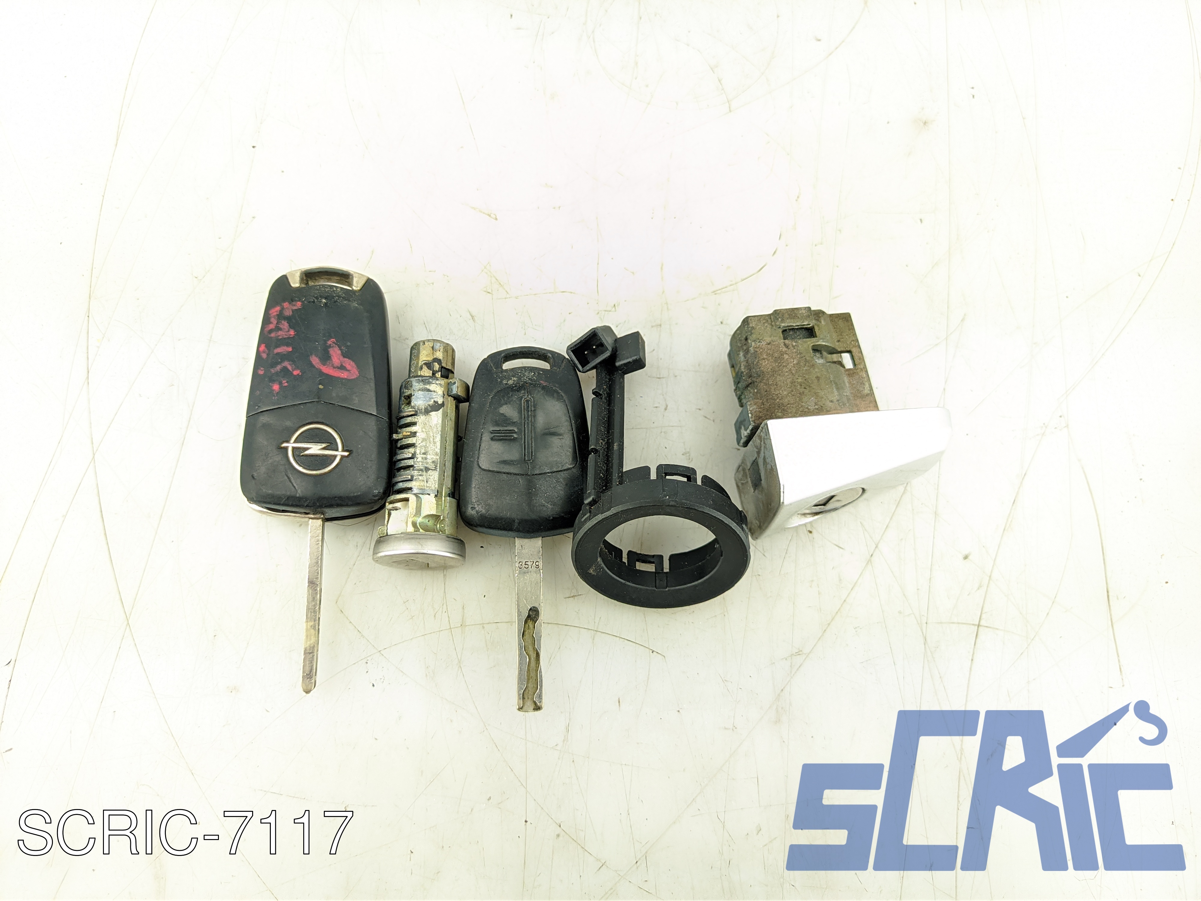 Kit cilindretti serrature e chiavi OPEL ASTRA G SW T98 2000-2004 90511999