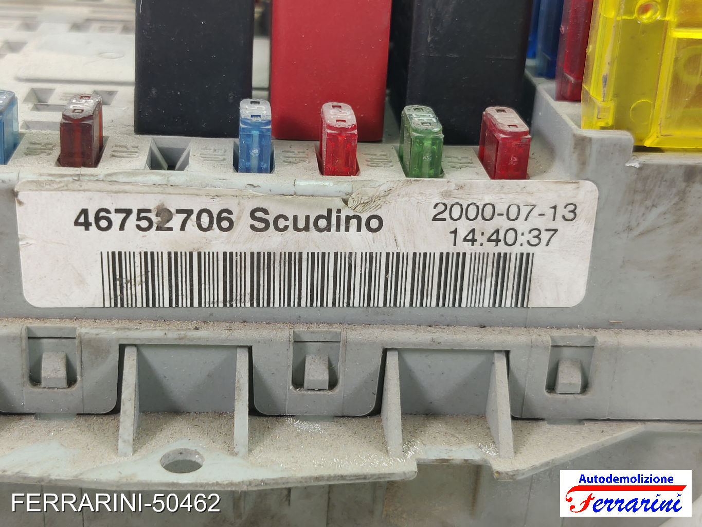 Body Computer FIAT DOBLO 223 1.9 D 2001-2023 46752706