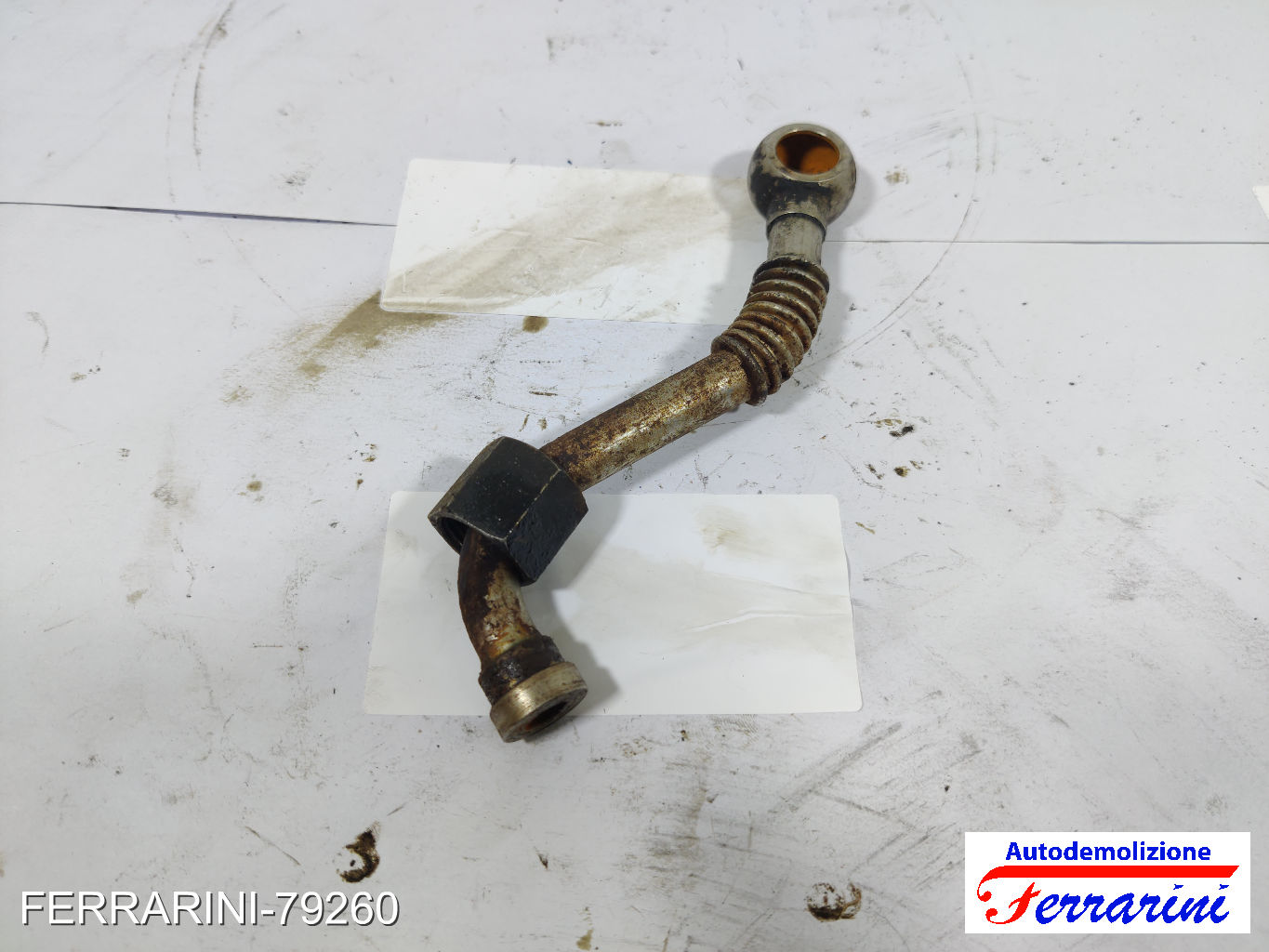 Tubo ritorno acqua turbina ALFA ROMEO MITO 955 1.4 TJET 2008-2011