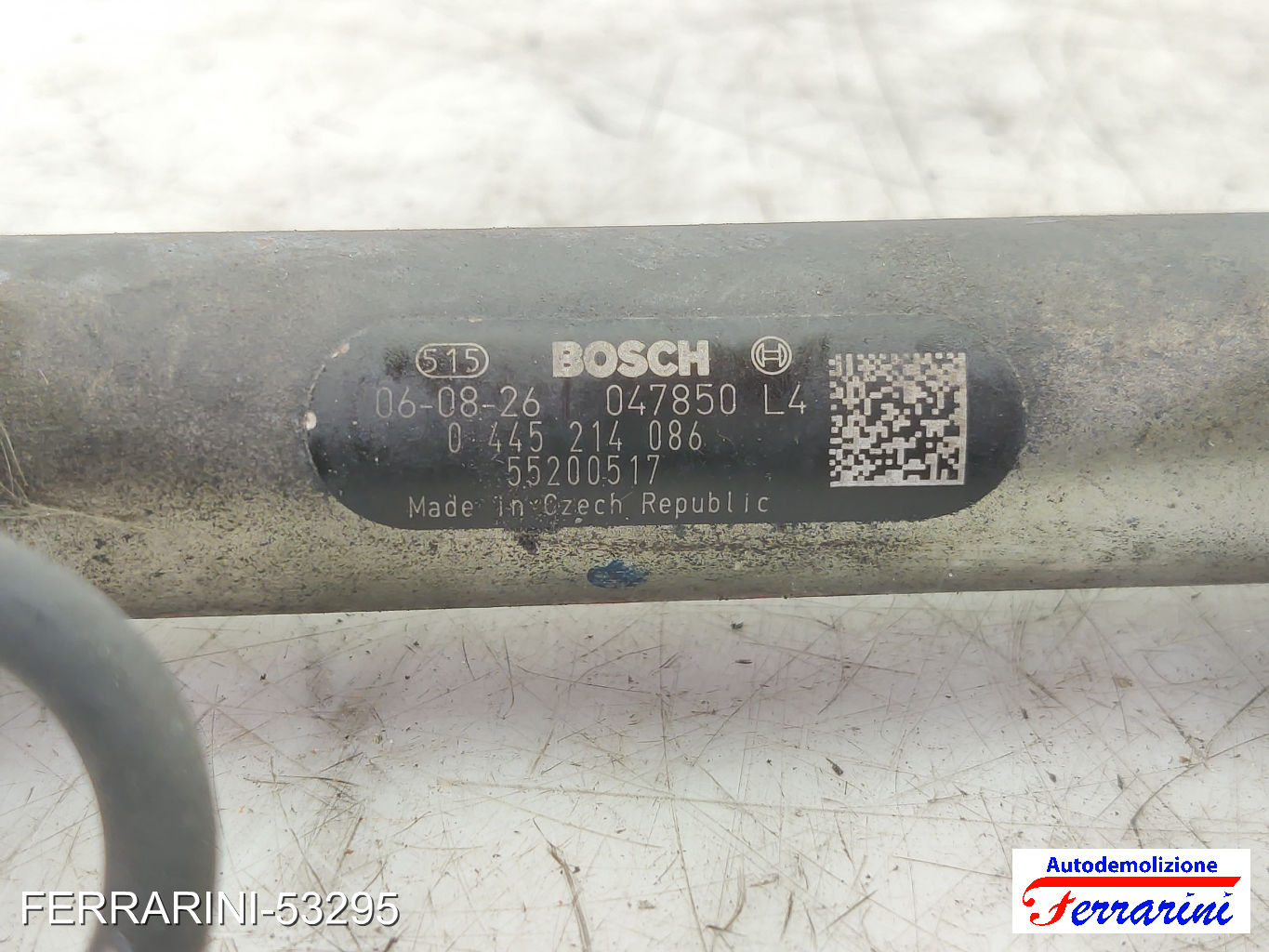 Flauto Iniettori FIAT IDEA 350 1.3 D MULTIJET 2005-2016 55200517, 047850