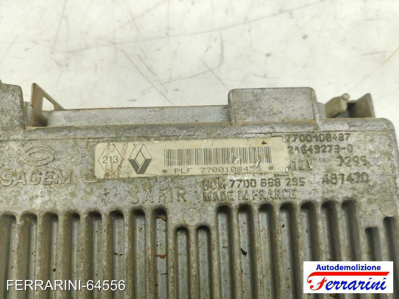 Centralina Motore RENAULT CLIO 2 BB, CB 1.2 16V 2001-2016 7700108487, 7700668295