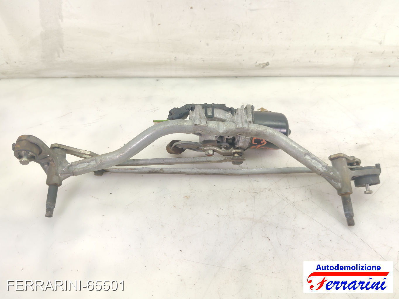Spazzacqua Motorino Tergicristallo RENAULT SCENIC 2 JM0/1 2005-2008 anteriore 6