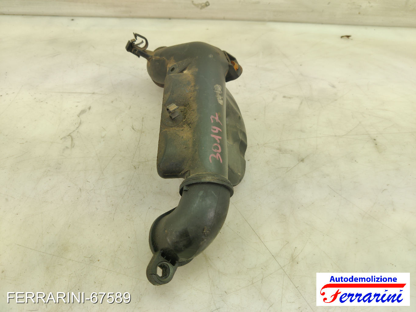 tubo aria aspirazione risonatore 8HY CITROEN C3 1 FC, FN 1.4 16V HDI 2002-2009