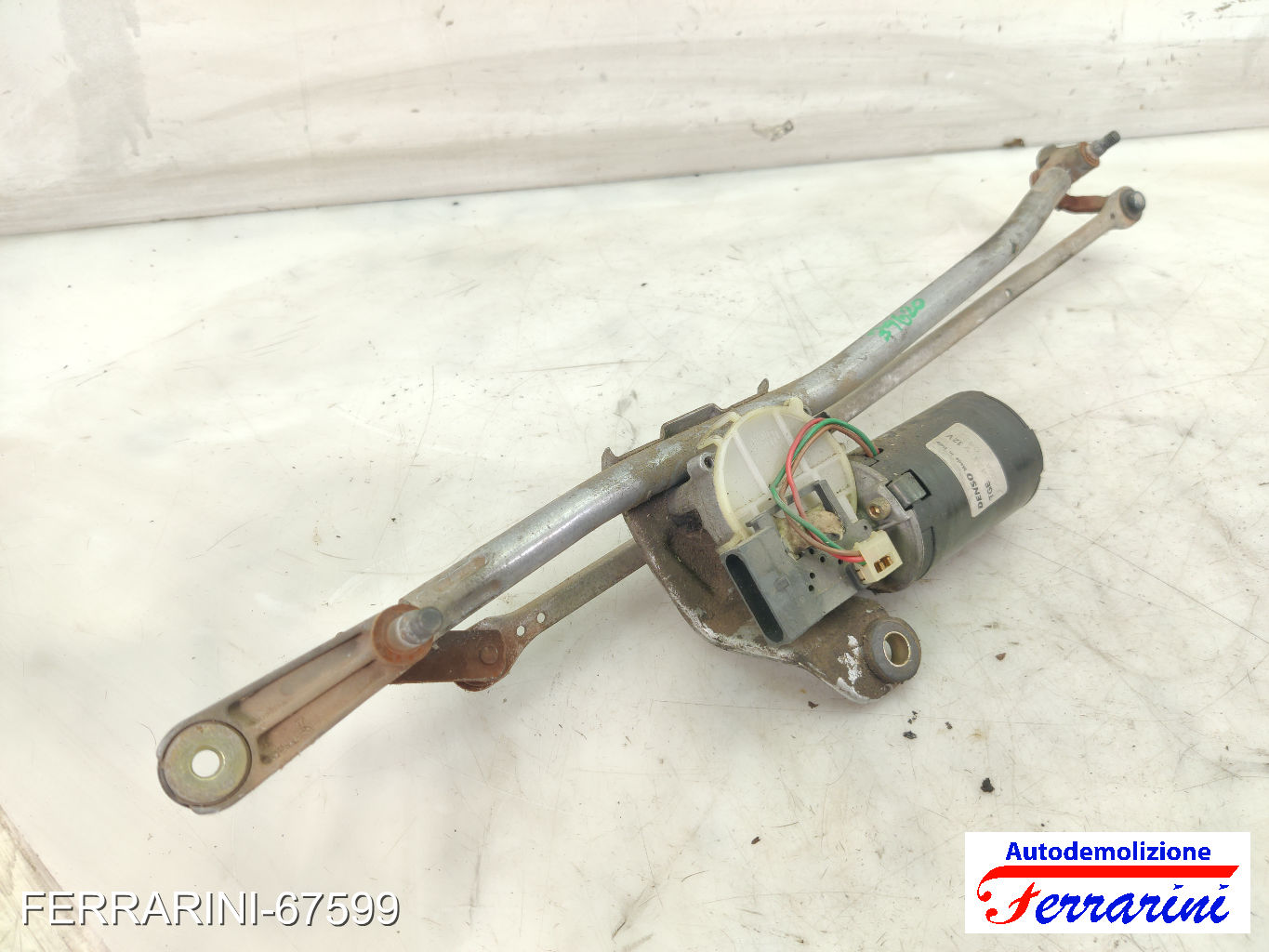 Spazzacqua Motorino Tergicristallo LANCIA LYBRA SW 839 1999-2001 anteriore 10
