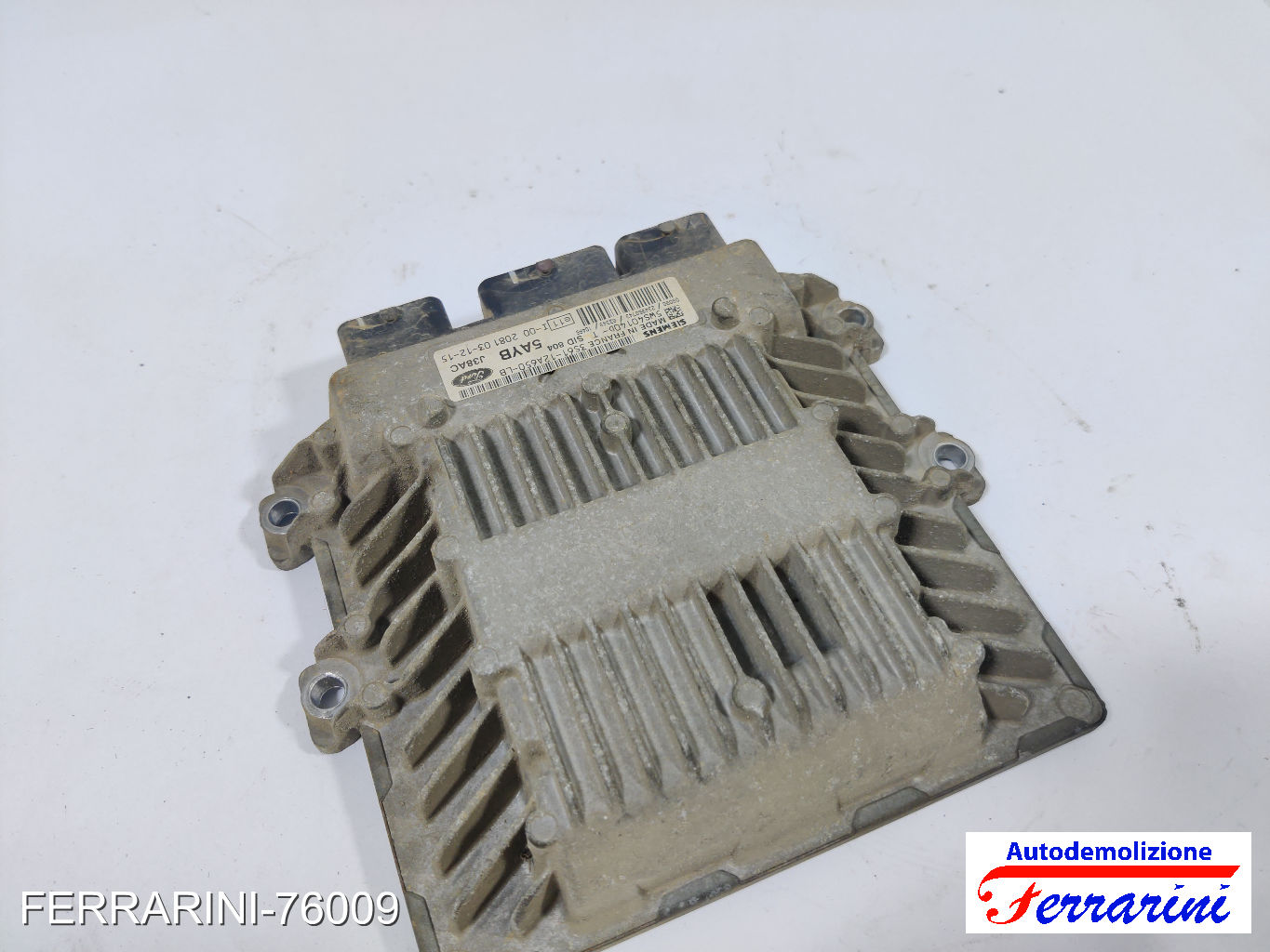Centralina Motore FORD FIESTA 5 JD, JH 1.4 TDCI 2001-2008 3S6112A650LB, J38AC