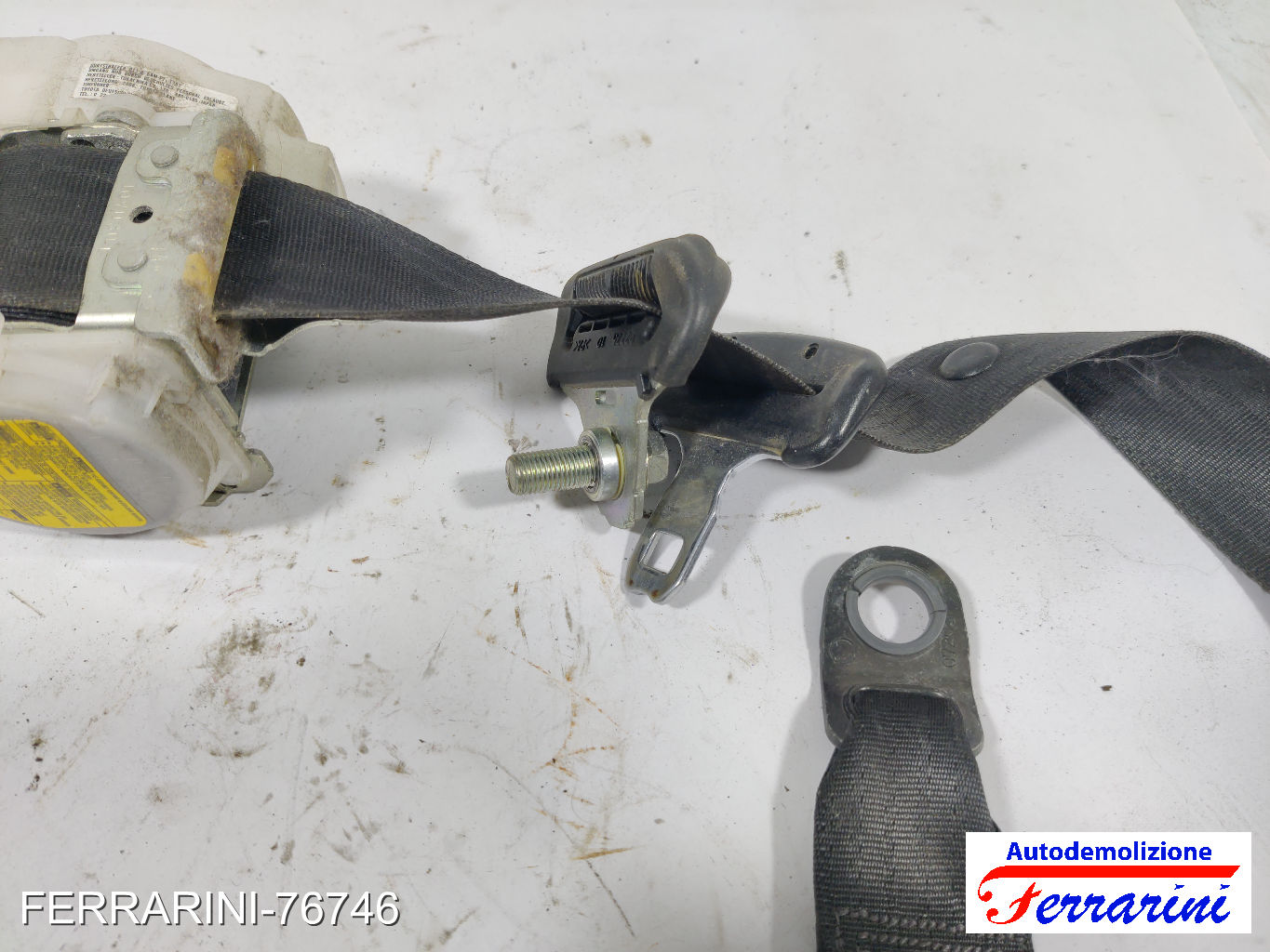 Cintura Di Sicurezza TOYOTA IQ J1 2009-2015 sinistra, sx, frontale, anteriore