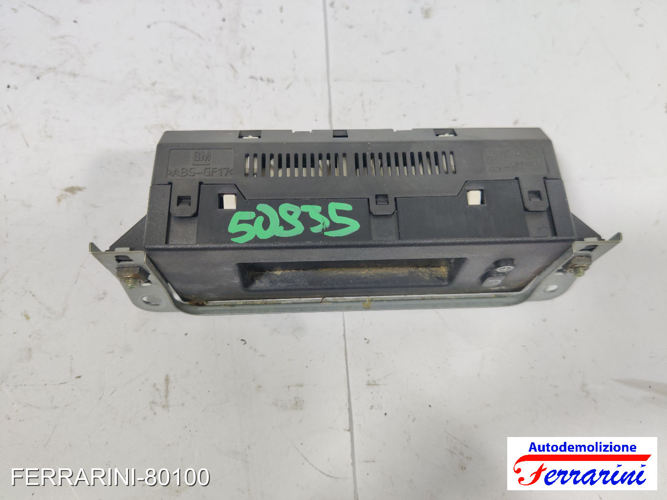orologio Display Cruscotto OPEL AGILA A H00 2003-2007 13242079, 565412769