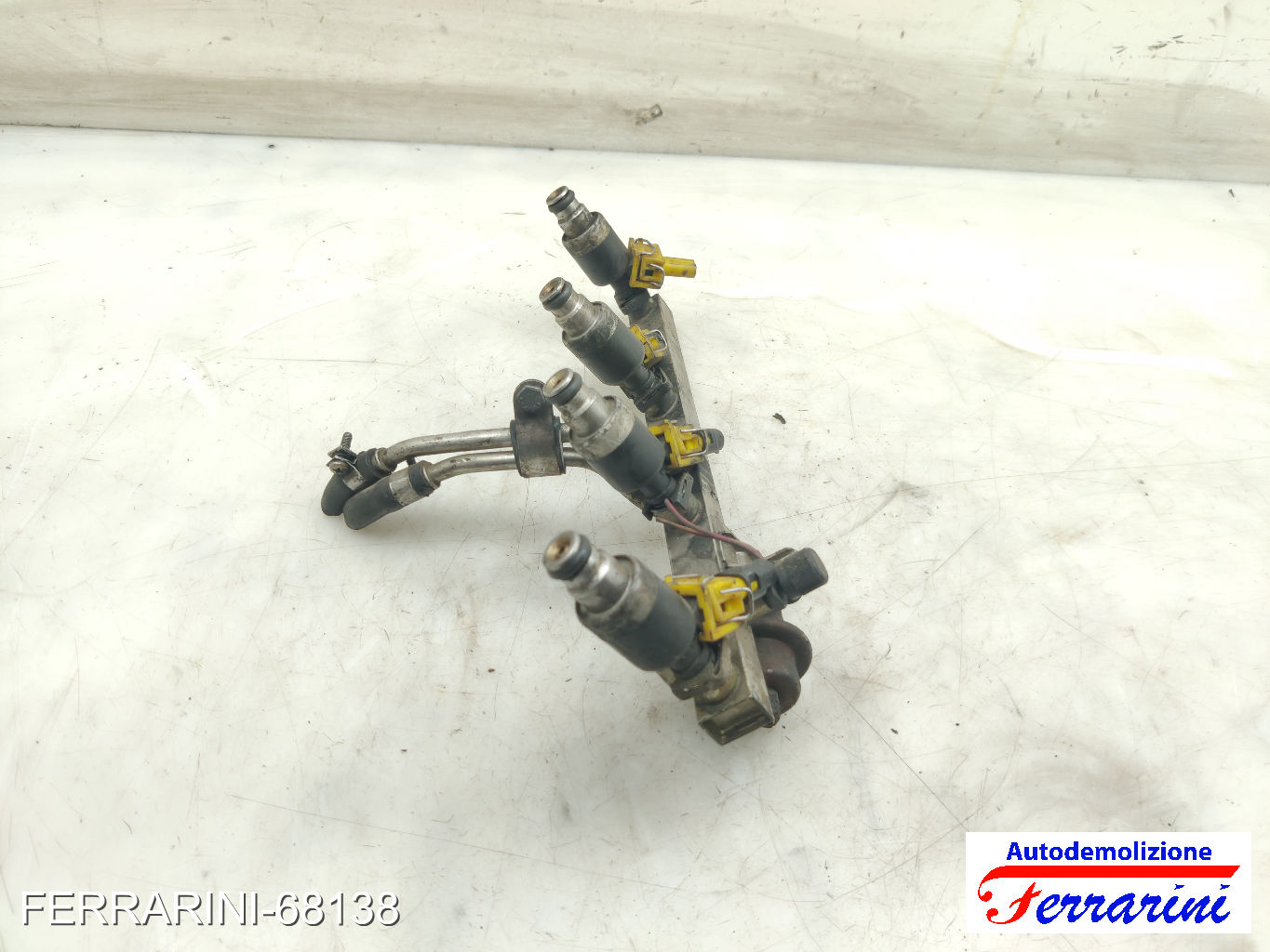 Flauto Con Iniettori FIAT SEICENTO 600 287 1.1 1998-2010 46515201, 0280155823 6