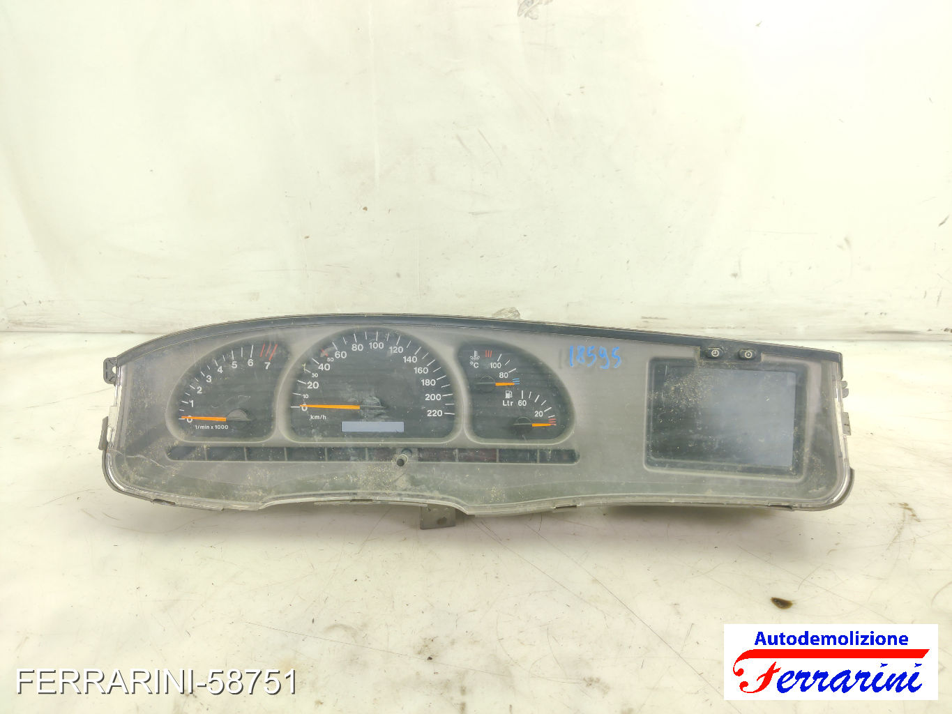 VDO display computer di bordo Quadro Contachilometri OPEL VECTRA B J96 1.8I 16V