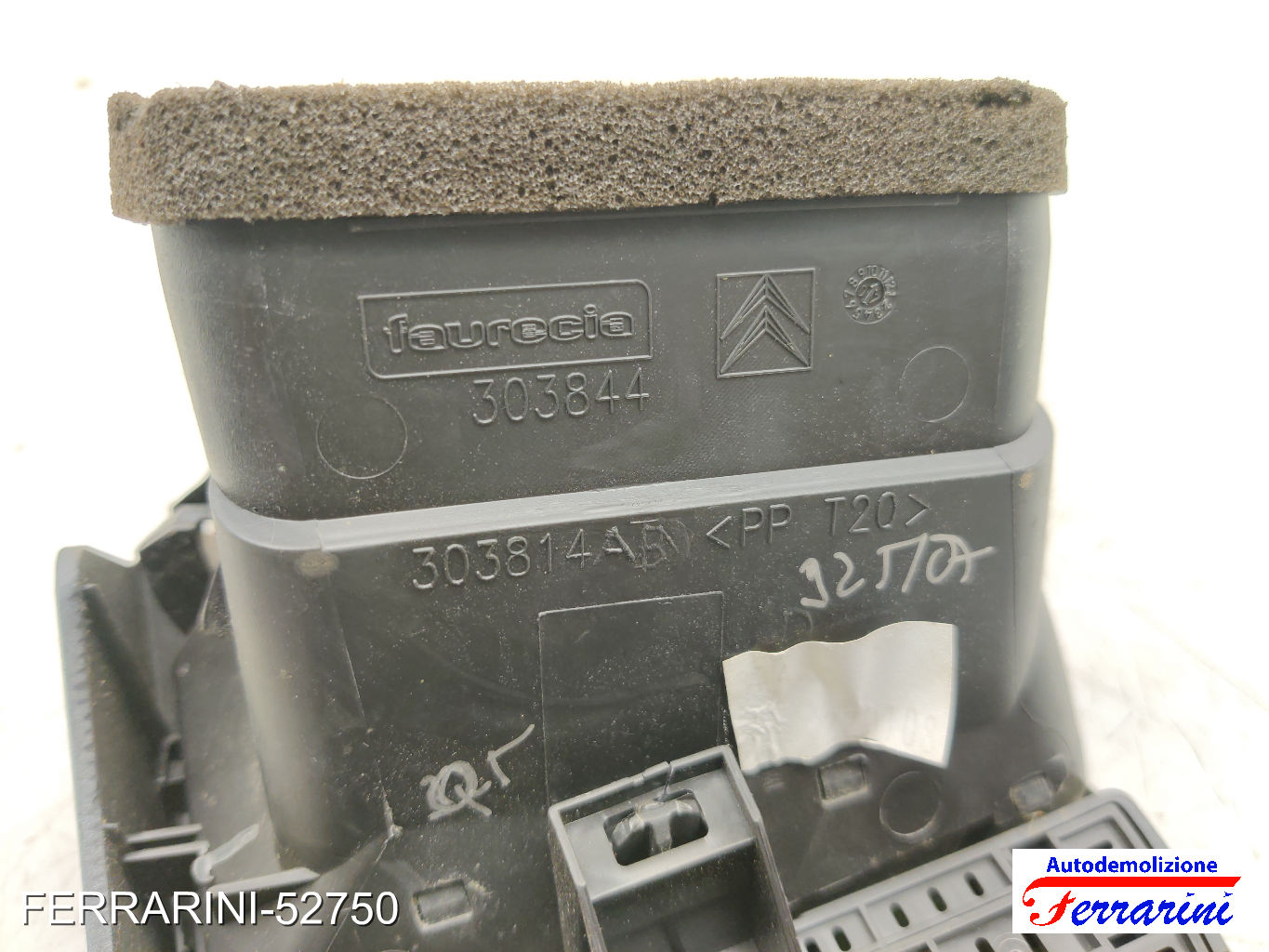 destra Tastiera Clima CITROEN C4 PICASSO 1 UD 2006-2013 anteriore, frontale