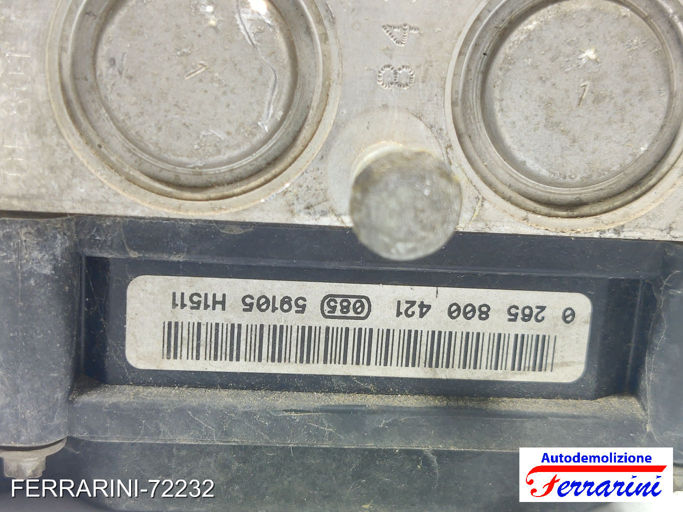Centralina Pompa Abs FIAT GRANDE PUNTO 199 1.3 D MULTIJET 2005-2013 55700423 8