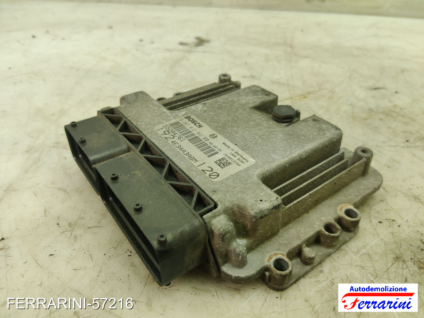 Kit Accensione FIAT STILO SW 192 1.9 D MULTIJET 2005-2008 0281012862, 51771190 21