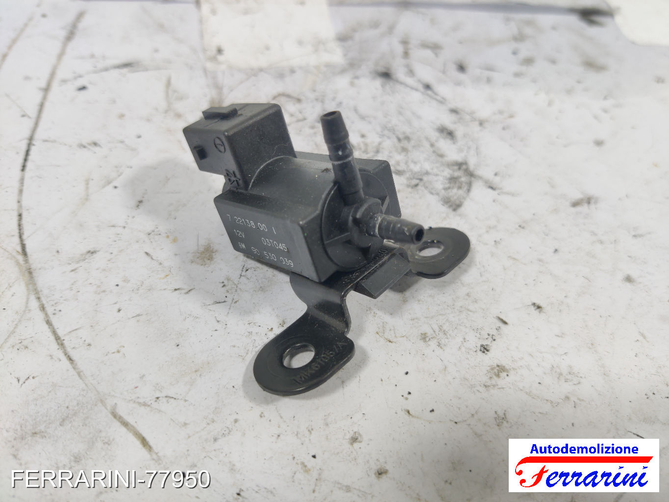 Elettrovalvola depressione EGR OPEL ZAFIRA A T98 2.0 DTI 16V 2000-2005 90530039