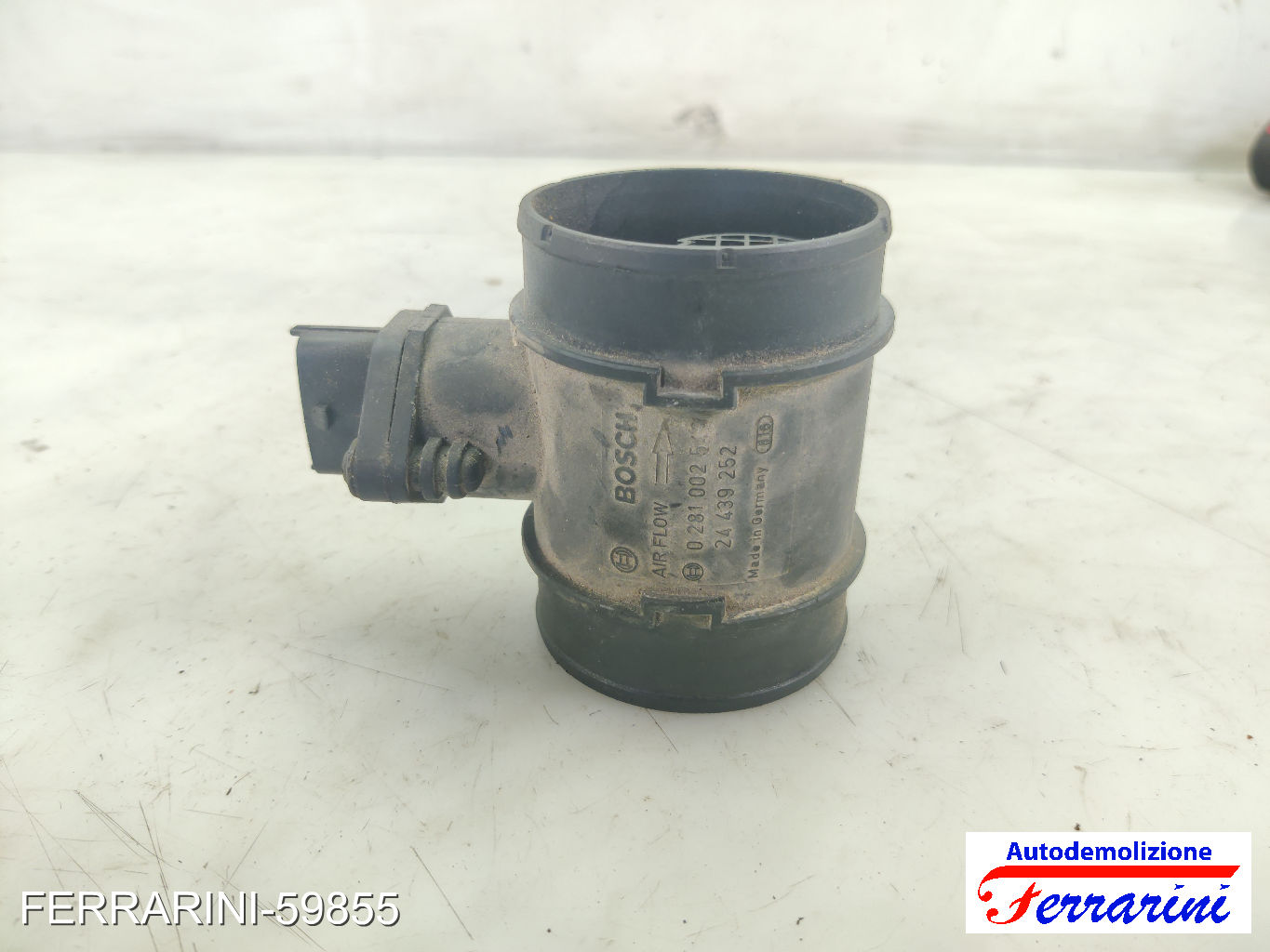 Debimetro OPEL CORSA C X01 1.3 CDTI 2003-2009 24439252, 93177718, 0281002549