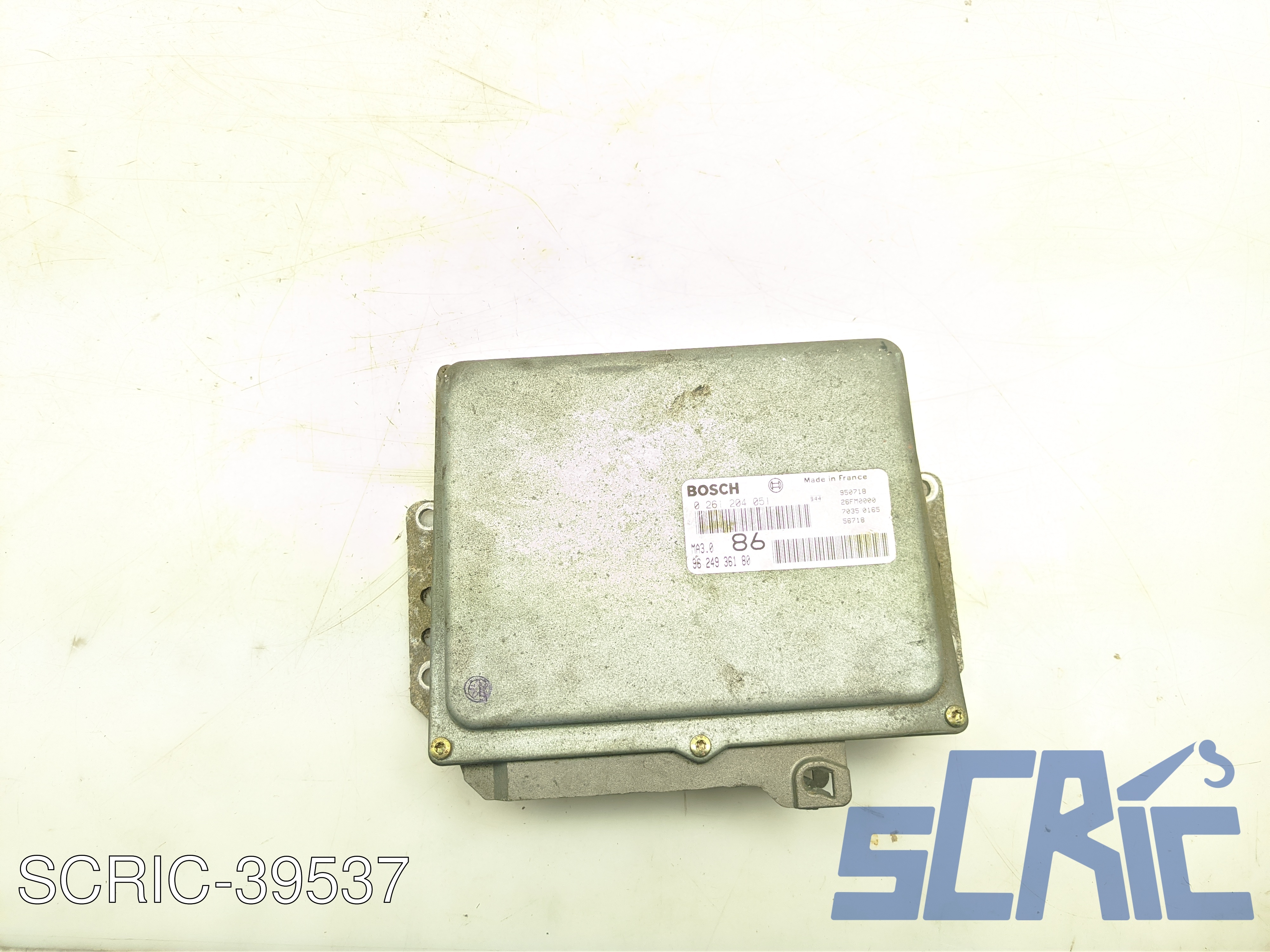 Centralina Motore CITROEN AX ZA- 10 1987-1998 0261204051, 9624936180, 1929A9