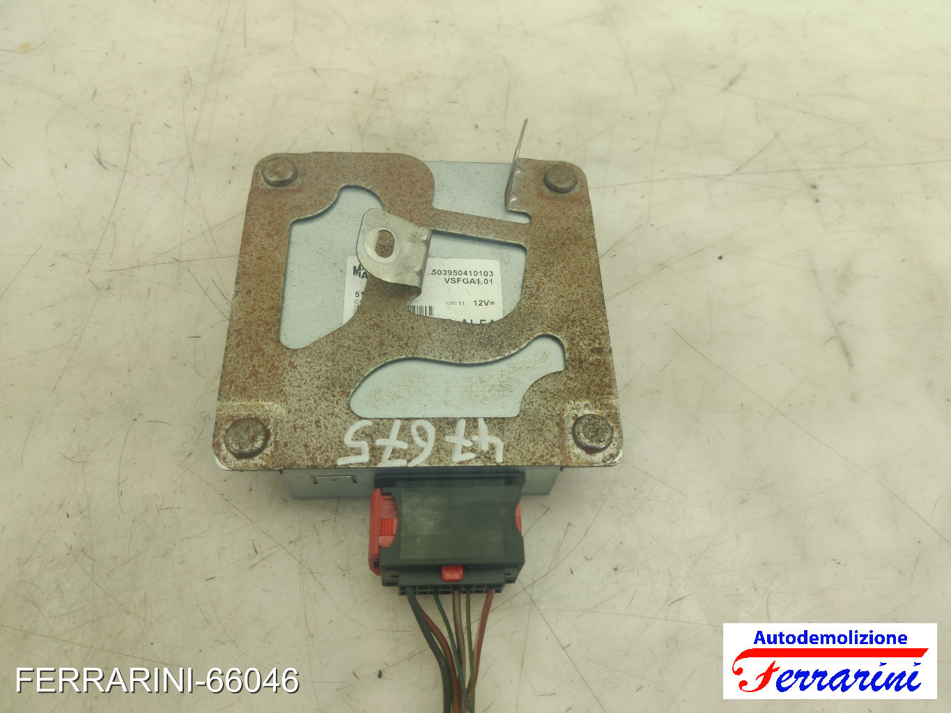 centralina autoradio Magneti Marelli FIAT PUNTO EVO 199 2009-2012 51833517
