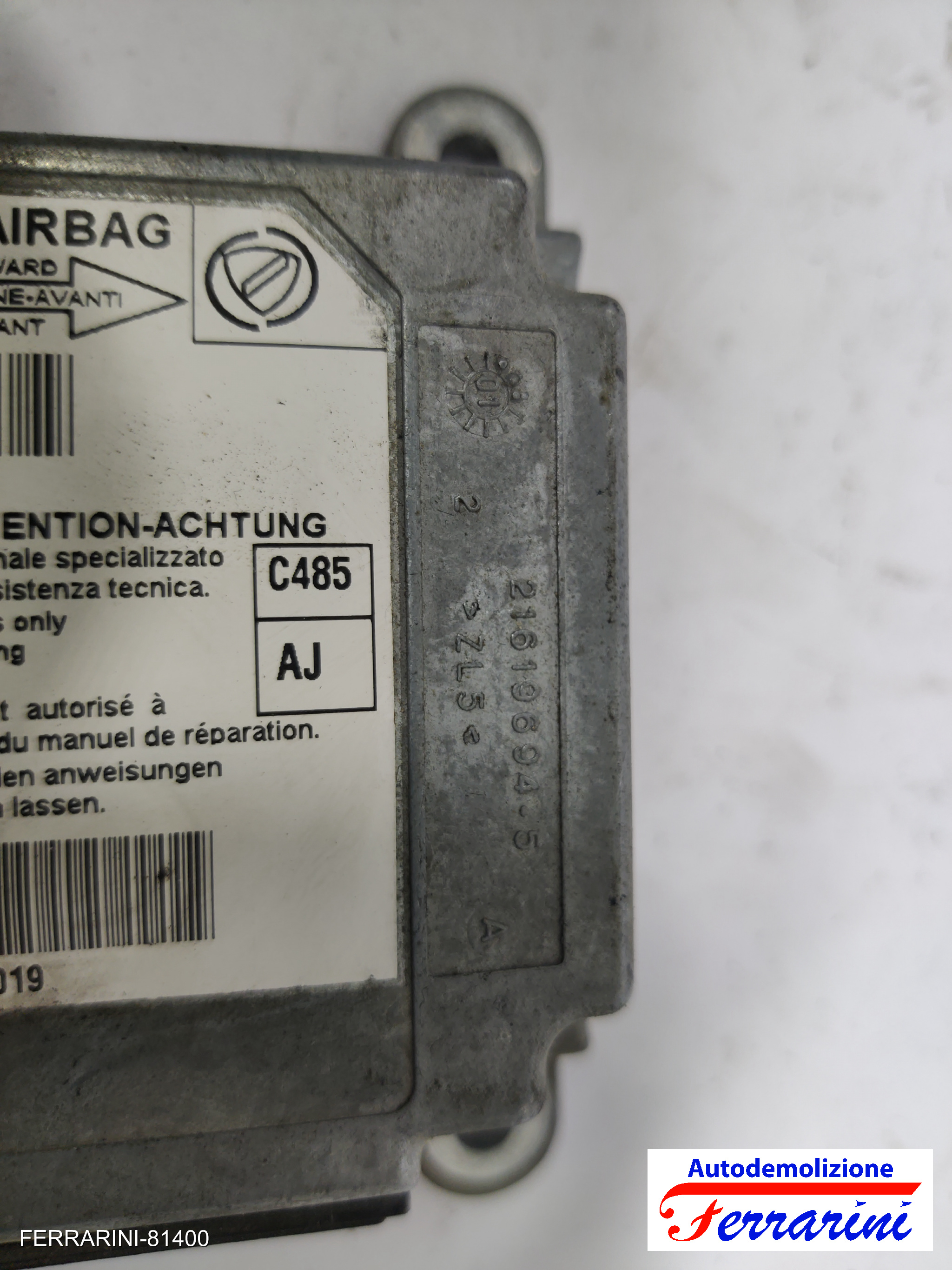Centralina Airbag