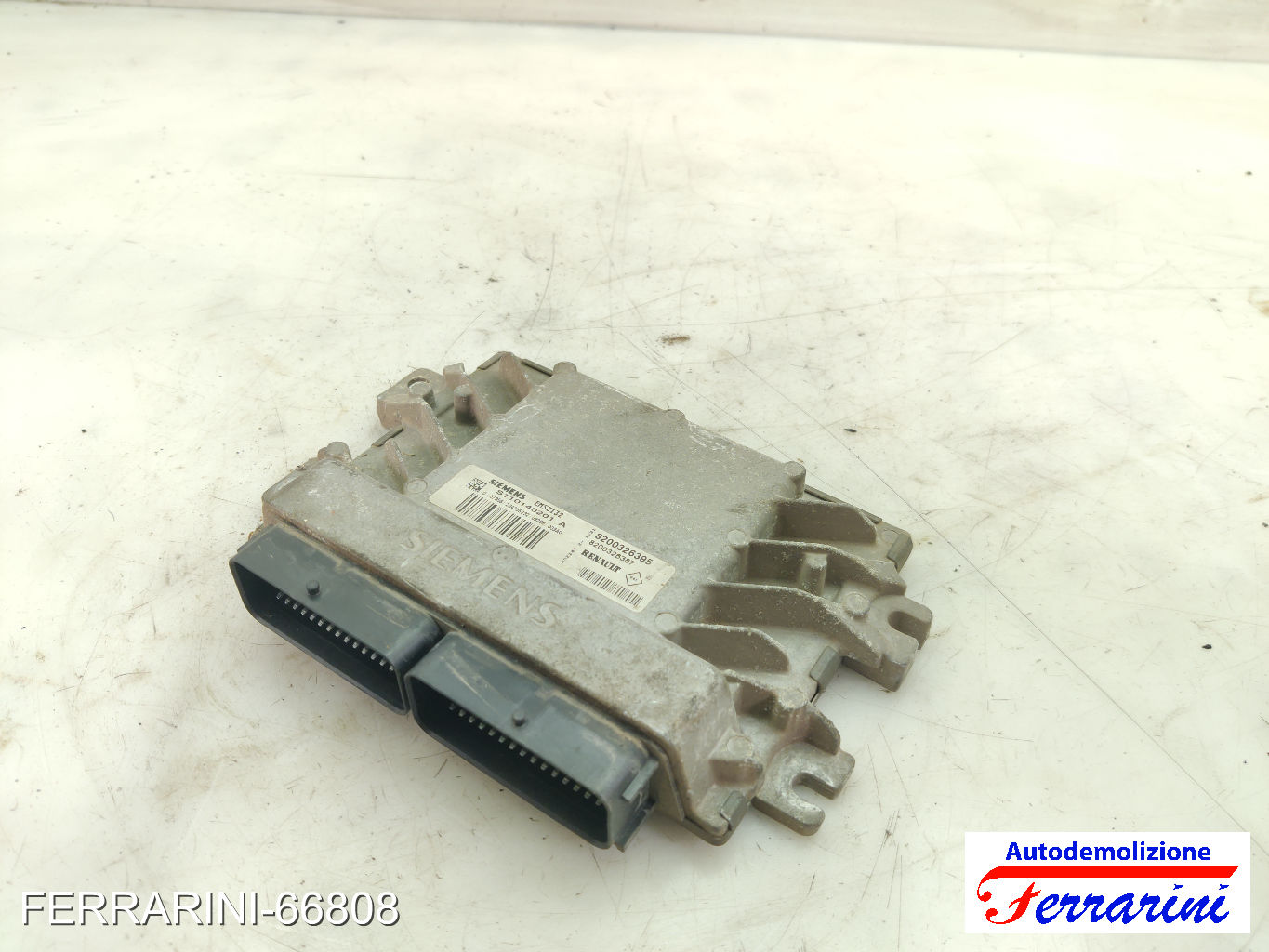 Centralina Motore RENAULT CLIO 2 BB, CB 1.2 1998-2010 8200326395, 8200326387