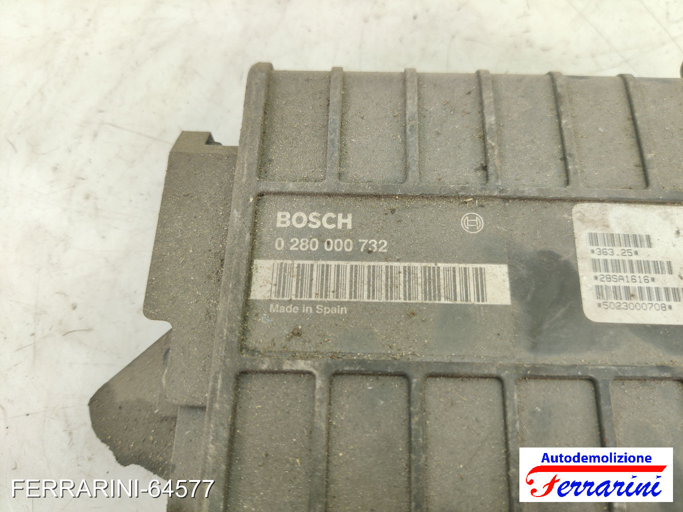 Centralina Motore LANCIA Y10 156 1.1 I.E FIRE 1989-1995 7647555, 7798512