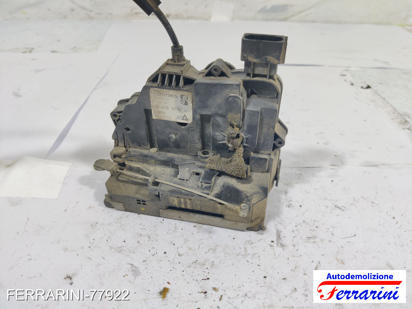 Serratura Porta FIAT GRANDE PUNTO 199 2005-2010 sinistro, sx, posteriore, post