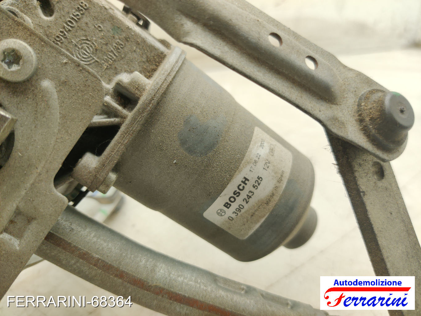 Spazzacqua Motorino Tergicristallo BMW X1 F48 2015-2023 anteriore, frontale 9