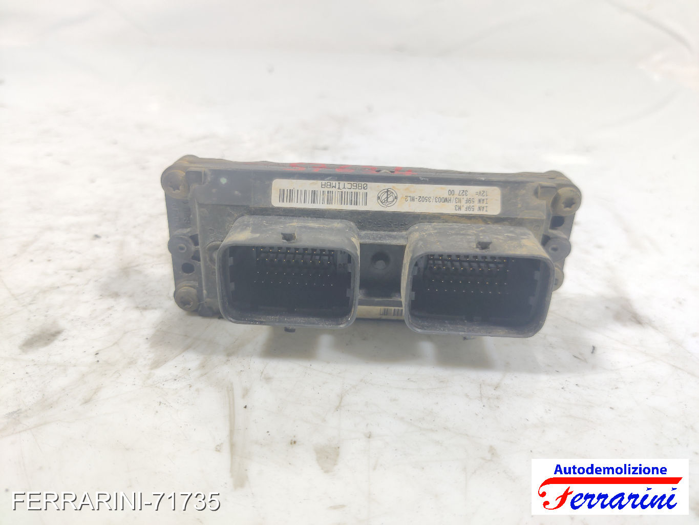 Centralina Motore FIAT PUNTO 188 1.2 60 1999-2010 46808846, 73501283, 55181132 9