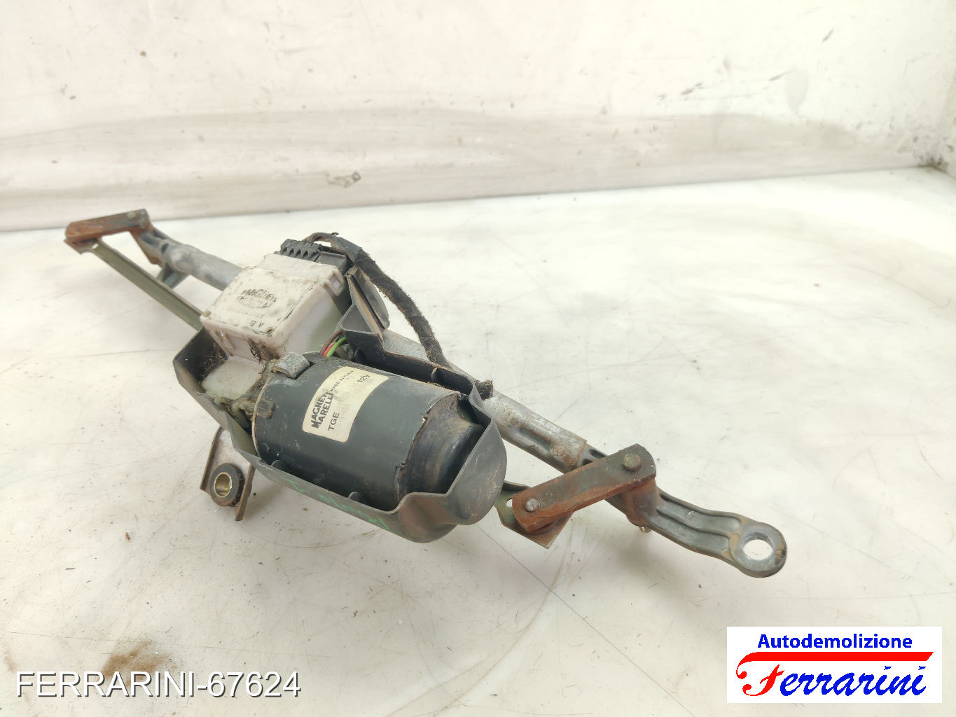Spazzacqua Motorino Tergicristallo FIAT PUNTO 176 1993-1999 anteriore, frontale