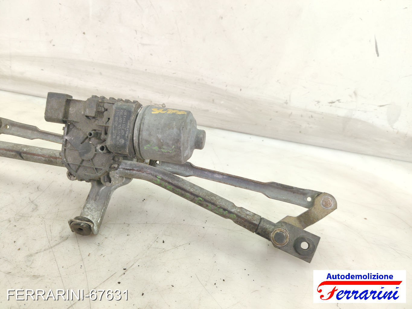 Spazzacqua Motorino Tergicristallo VW POLO 9A, 9N 2001-2009 anteriore, frontale