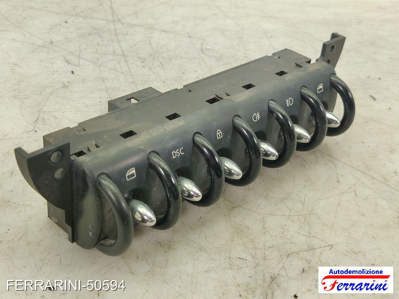 Pulsantiera Tastiera Alzavetro MINI - R50, R53 2001-2006 sinistra, sx, frontale 6
