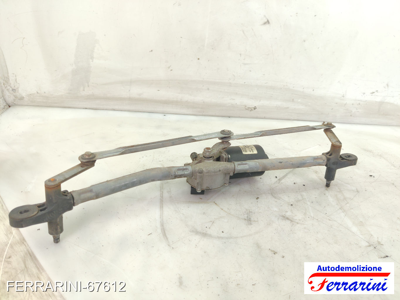 Spazzacqua Motorino Tergicristallo FIAT PUNTO 188 1999-2010 anteriore, frontale