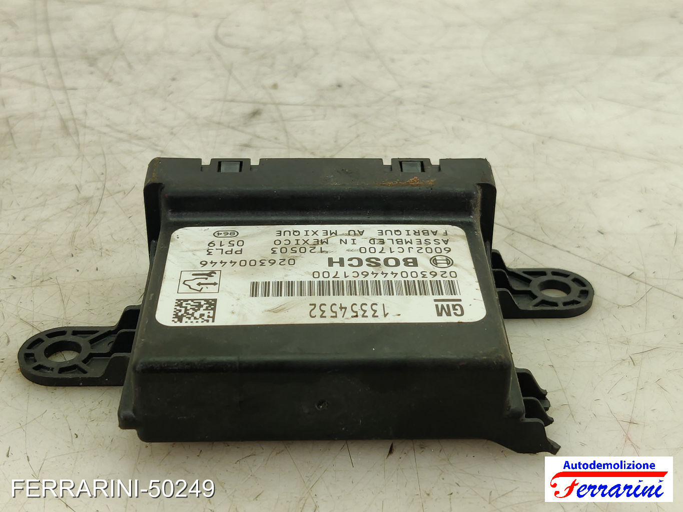 Centralina Sensori Parcheggio OPEL ZAFIRA TOURER C P12 2011-2023 13354532