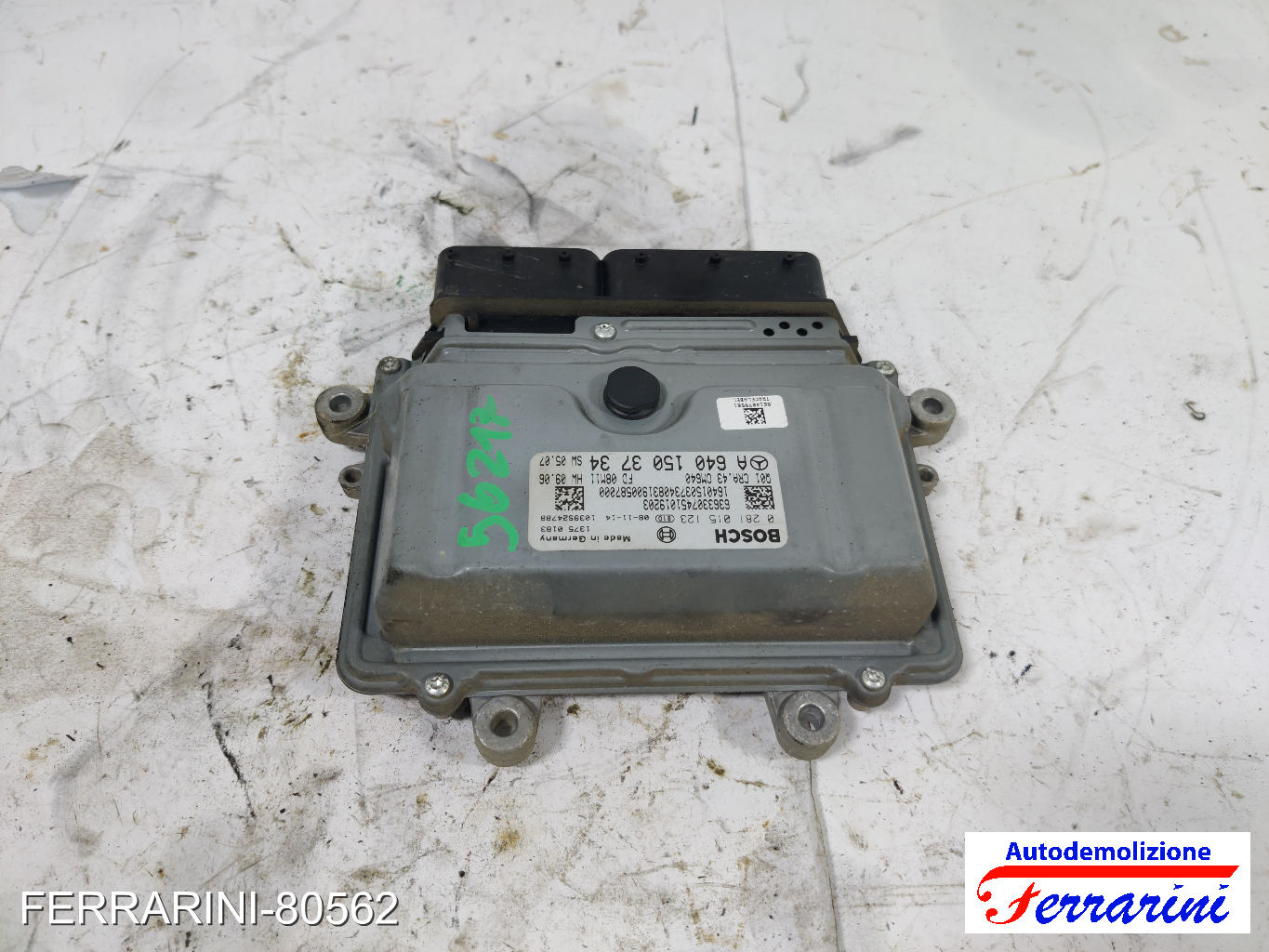 Centralina Motore MERCEDES CLASSE A W169 A 180 CDI 2004-2012 6
